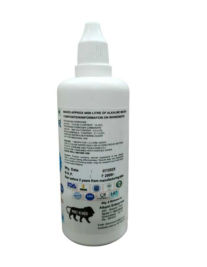 Alkaline Drop 100 ML (1-2 Drops for 1 litre Drinking Water)